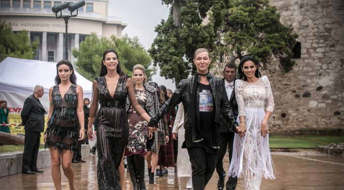 Επίδειξη μόδας του Βασίλειου Κωστέτσου στη Θεσσαλονίκη