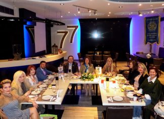 Επίσημη επίσκεψη Διοικητού της 2470 Περιφέρειας Διεθνούς Ρόταρυ Ντόρας Κέμου στο Ροταριανό Όμιλο Σαλαμίνα “Βασιλεύς Αίας”