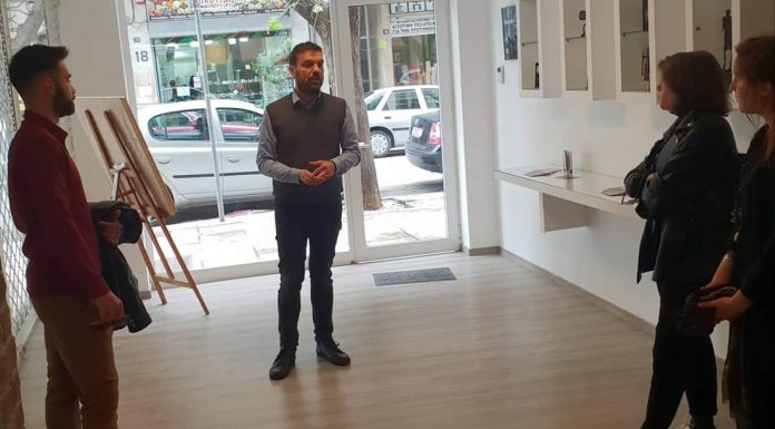 Επίσκεψη μεταπτυχιακών φοιτητών στη Chalkos Gallery