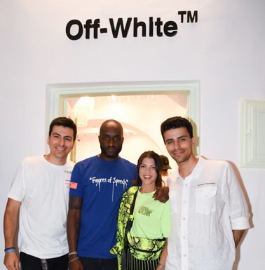 Ο VIRGIL ABLOH ΣΤΗΝ OFF-WHITE BOUTIQUE ΣΤΗ ΜΥΚΟΝΟ