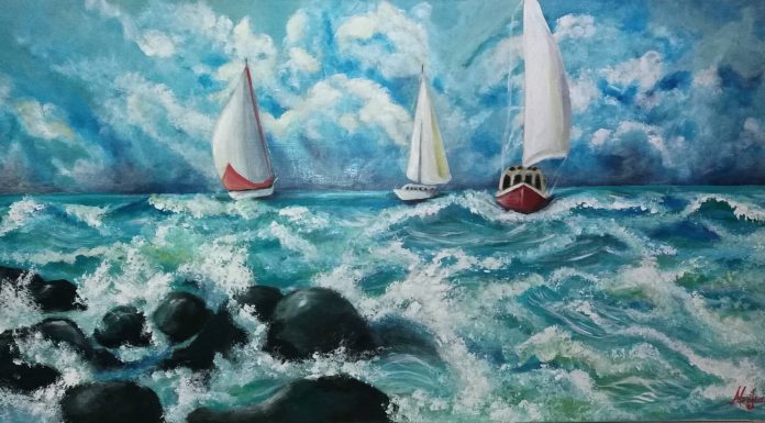 Εφη Μποζια: “η ζωγραφική είναι ο μόνος τρόπος που μπορώ να εκφράσω τα συναισθήματά μου χωρίς λόγια μόνο με τα μάτια της ψυχής”