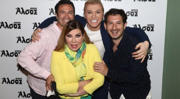 Ενθουσίασε η πρεμιέρα του Τάκη Ζαχαράτου με guest star την Άντζελα Δημητρίου στο Θέατρο Άλσος