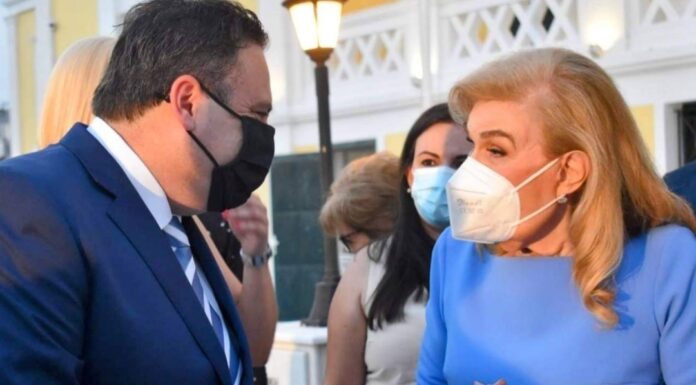 Ανακήρυξη της Μαριάννας Β. Βαρδινογιάννη σε Επίτιμη Δημότη Σαλαμίνας – Κυριάκος Μαριδάκης: “Ύψιστη η τιμή για το Ιστορικό μας Νησί”