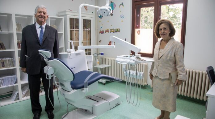 Η Πριγκίπισσα Αικατερίνη ανακατασκεύασε και εξόπλισε την παιδική οδοντιατρική κλινική στη Σερβία