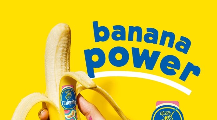 Νέα, θεματικά αυτοκόλλητα από την Chiquita, με έμπνευση από την άνοιξη, φιλοτεχνημένα από την καλλιτέχνιδα Michela Picchi