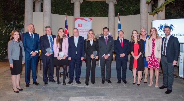 Βραβεύσεις Διακεκριμένων Αποφοίτων του LSE στη Βρετανική Πρεσβεία