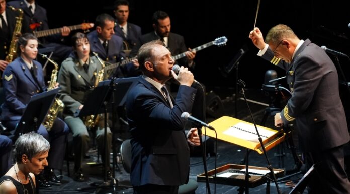 Ο Γεράσιμος Ανδρεάτος στην εκδήλωση των Ενόπλων Δυνάμεων στο Ίδρυμα Σταύρος Νιάρχος