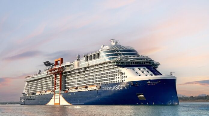 Η Celebrity Cruises παραλαμβάνει το πολυαναμενόμενο Celebrity Ascent