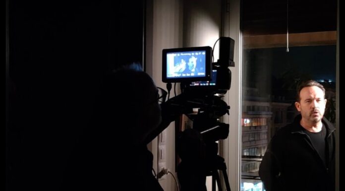 Backstage από το video clip “Παλιά φωτογραφία” με τον Κώστα Μακεδόνα