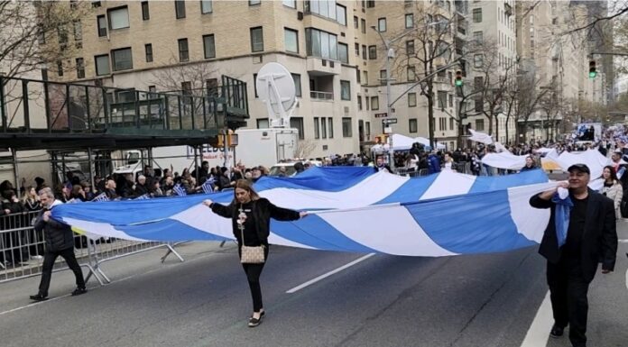 Παρέλαση για την Ημέρα της Ελληνικής Ανεξαρτησίας στη Νέα Υόρκη