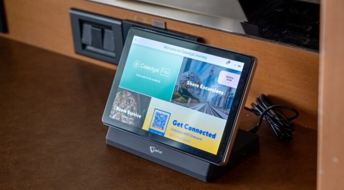 Η Celestyal εισάγει tablets στις καμπίνες, αναβαθμίζοντας την εμπειρία των επιβατών