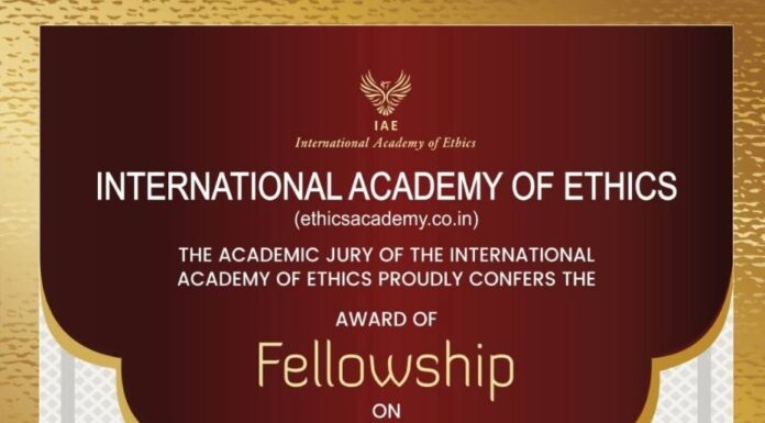 Mauro Montacchiesi becomes a Fellow of the I.A.E.