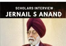 Dr. Jernail S. Anand: “Literature lends to life an aesthetic dimension which makes it look bearable, even if we are witnessing the worst of events with our own eyes”