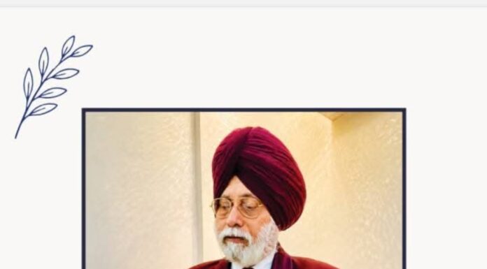 Poem by Dr Jernail S Anand